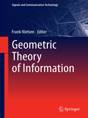 cover image of Geometric Theory of Information